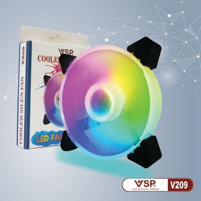 Quạt Fan case VSP V209 Led RGB