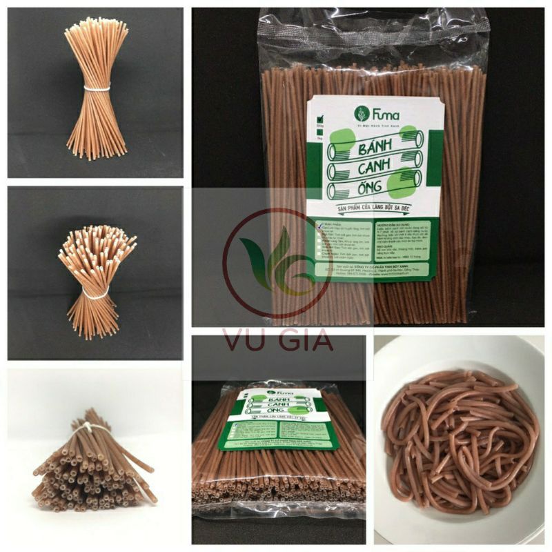 Bánh canh ống gạo lứt Fuma gói 500gr giảm cân ăn kiêng eatclean