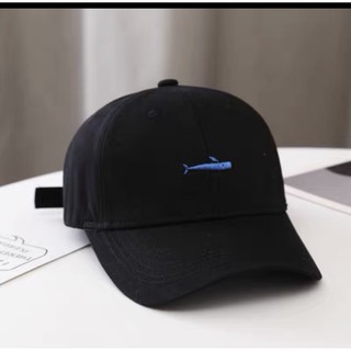 Nón lưỡi trai phong cách hàn quốc thêu hoạ tiết cá unisex