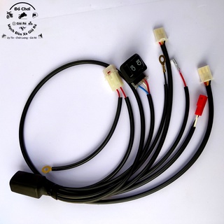 Mạch passing bi cầu mini wave winner ab xe honda 2 chế độ passing tặng cầu chì giắc cắm đèn trợ sáng