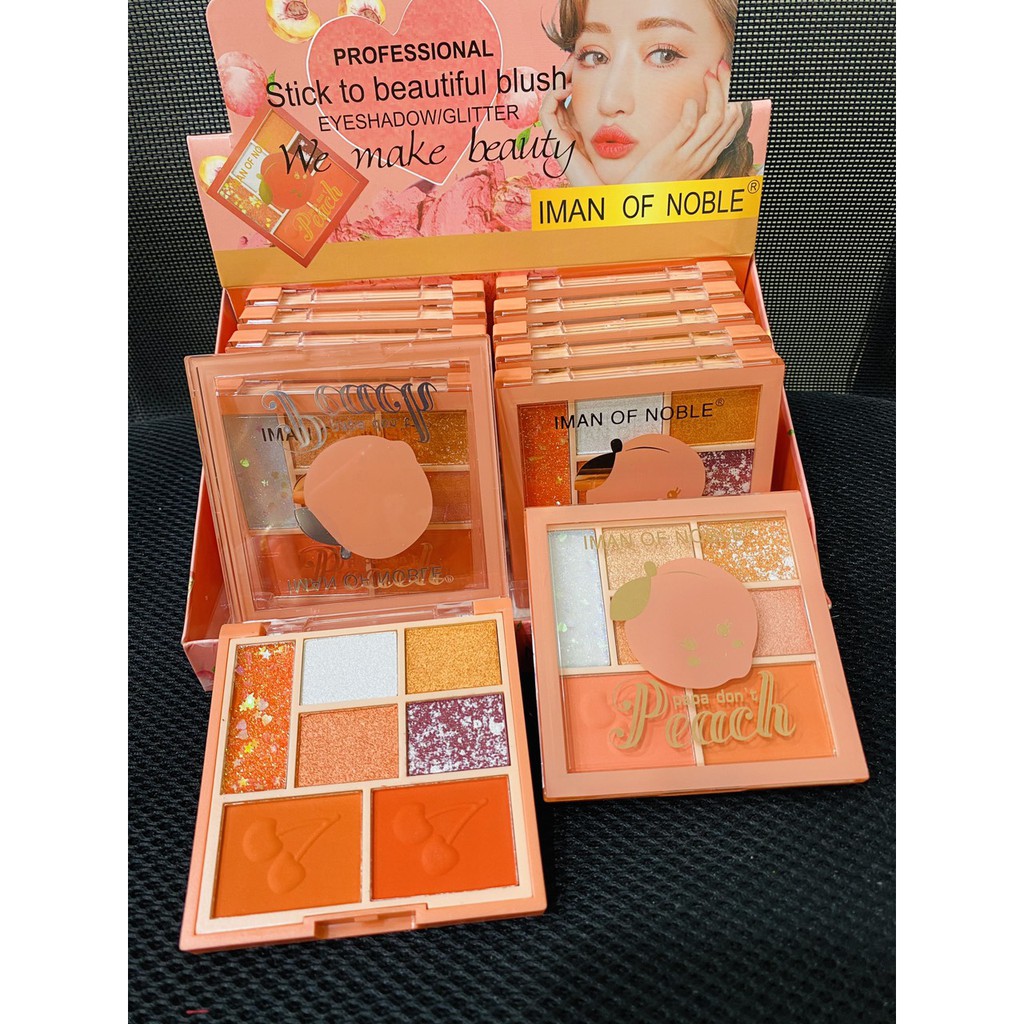 Phấn mắt má 7 ô nhũ Make Beauty F422 | BigBuy360 - bigbuy360.vn