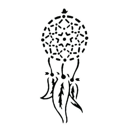 Khuôn decal dream catcher