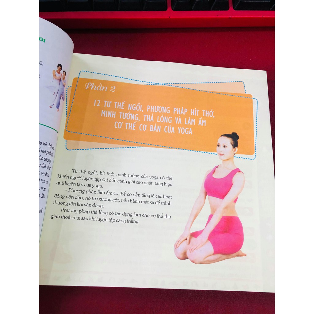 SÁCH - 100 tư thế yoga cho cơ thể đẹp (Kèm CD) Gigabook