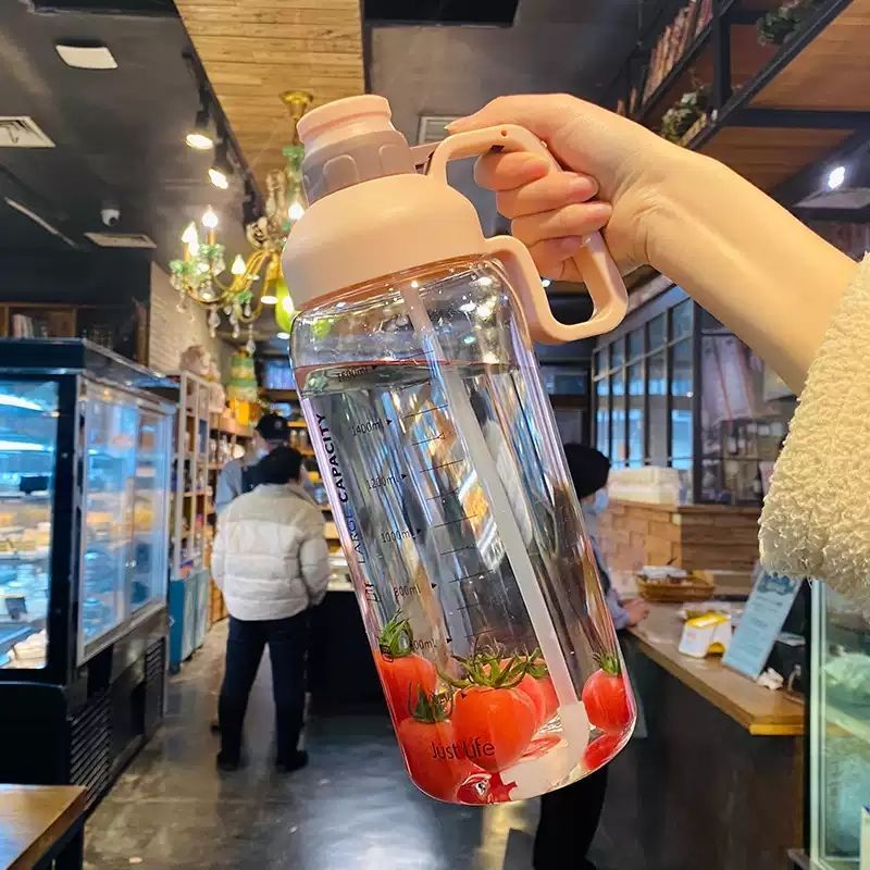 Bình nước, bình đựng nước tập gym 1800ml cao cấp