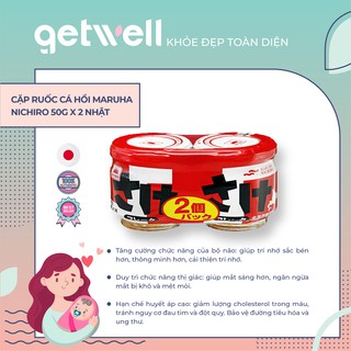 CẶP RUỐC CÁ HỒI MARUHA NICHIRO 50G X 2 NHẬT