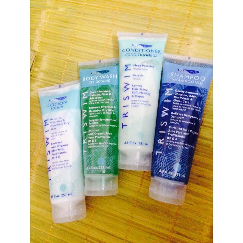 Sữa tắm Triswim 251ml dùng cho đi bơi mẫu mới 2020 màu vành chanh | BigBuy360 - bigbuy360.vn