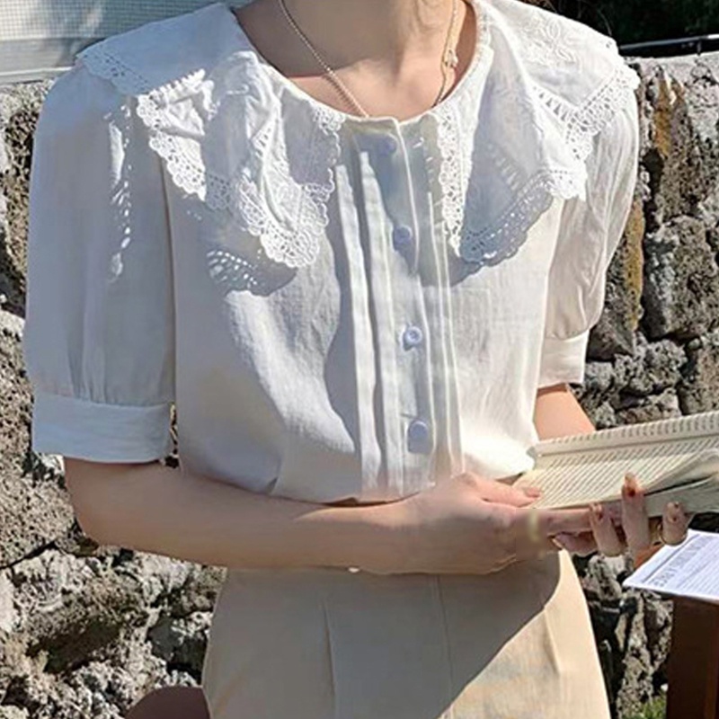 Cổ Áo Ren Khoét Rỗng Cho Búp Bê