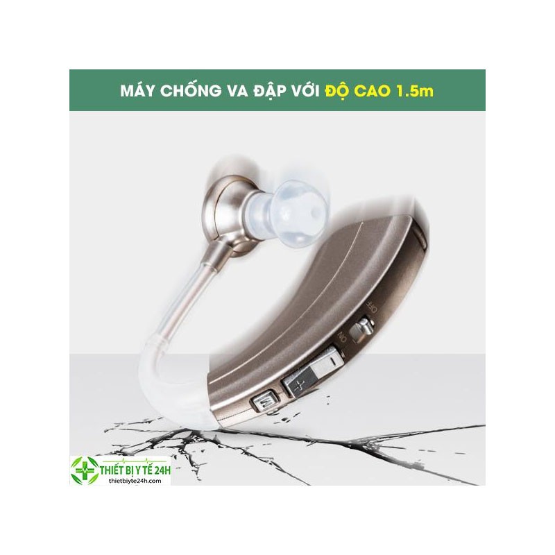Máy Trợ Thính Không Dây Dùng Pin, Siêu Lọc Tạp Âm, Khuếch Đại Âm Thanh Lớn VHP220