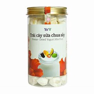 Sữa chua sấy vị trái cây freeze dried fruit yo'v 60g