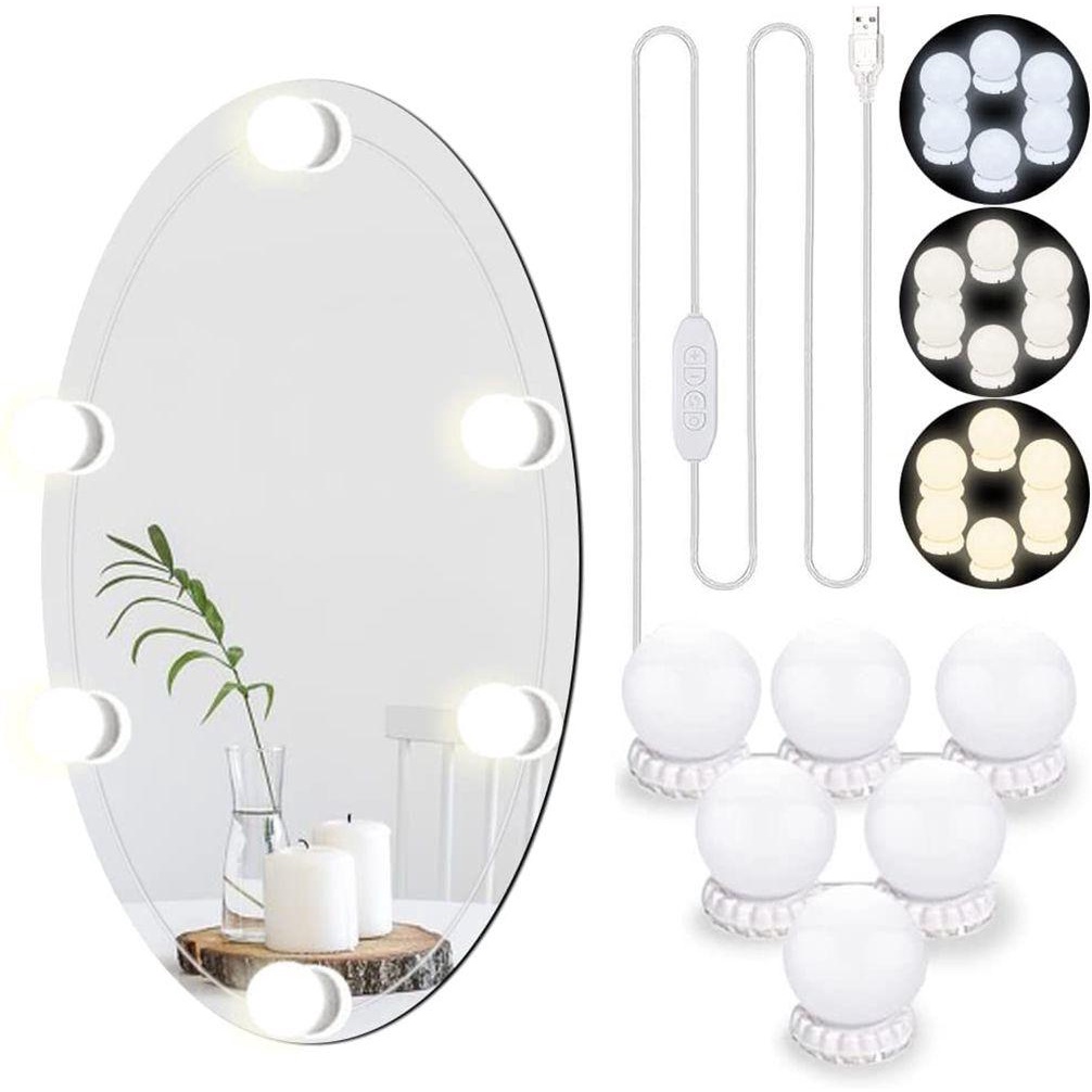 GOGOUP Bóng Đèn Led USB Gắn Gương Trang Điểm
