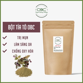 Bột lá tía tô 100gr nguyên chất OBC