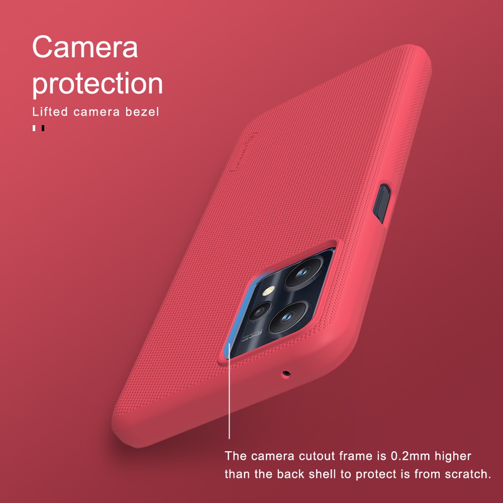 Ốp lưng Realme 9 Pro Nillkin Frosted Shield PC Ốp lưng Cho OPPO Realme Q5 5G