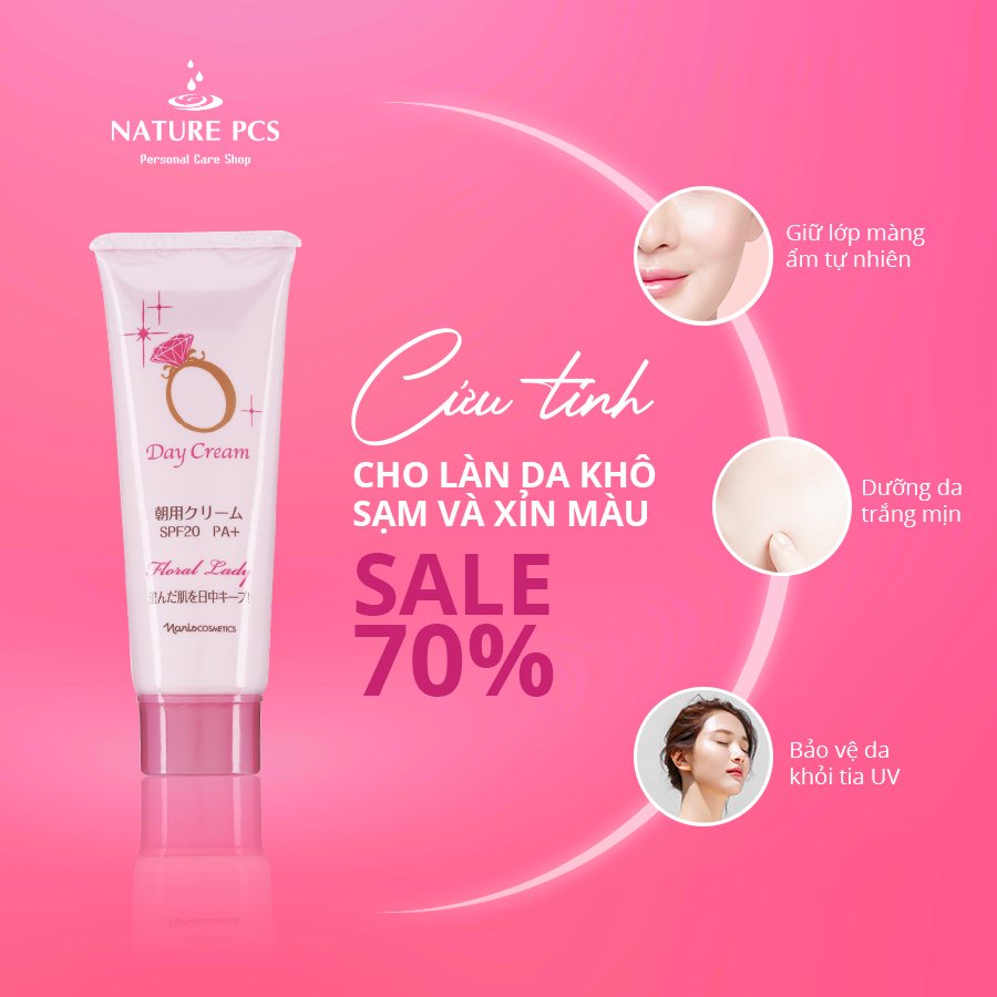 Kem ngày Nariscosmetics Floral Lady Daycream 50g