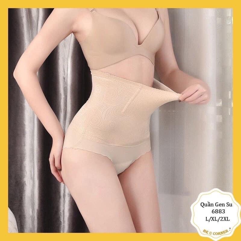 Quần gen su không đường may- có thanh chống cuộn gập