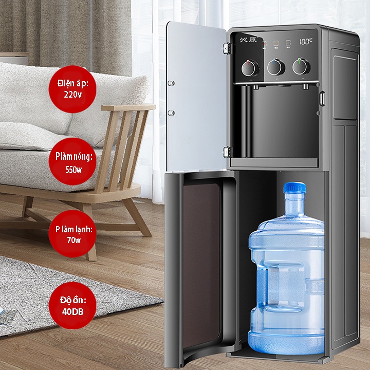 Máy nước nóng lạnh 3 chế độ thông minh- cây nước nóng đa năng