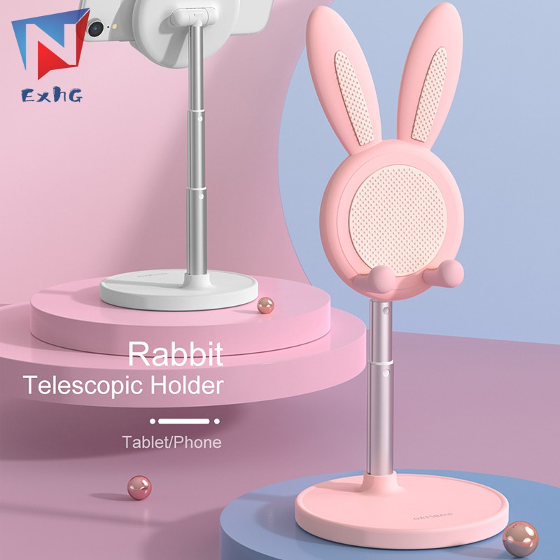 Mobile Giá Đỡ Điện Thoại Để Bàn Hình Thỏ Có Thể Điều Chỉnh