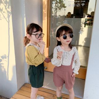Quần sọc yếm bé gái