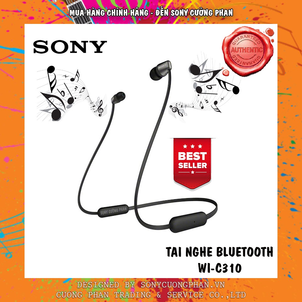 Tai Nghe In-Ear Không Dây Sony WI-C310 - Hãng Phân Phối Chính Thức