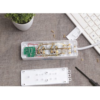 Ổ cắm điện 2 cổng USB 3 lỗ 3 chấu 2m2