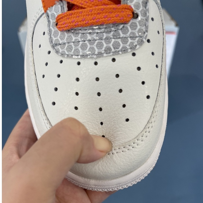 [More&amp;More] Giày Sneaker nữ AF1 3M custom Vệt Silver chất lượng nguyên bản MSN2711