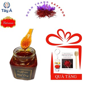 Saffron ngâm mật ong, lọ, hũ 100ml, 200ml, 300ml, 500ml, Saffron Bahraman Tây Á, chính hãng độc quyền