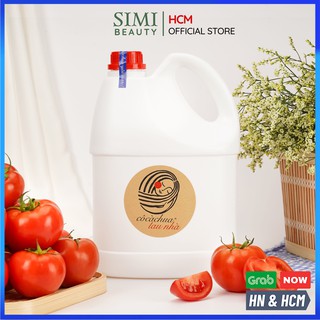 Nước lau nhà hữu cơ Cô Cà Chua diệt khuẩn sạch thơm đuổi muỗi sàn gỗ bếp 4L SIMI