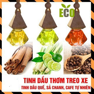 [MT300] 6 lọ TREO Tinh dầu treo xe , treo phòng Vỏ Bưởi hồng, sả chanh... BALE1723314