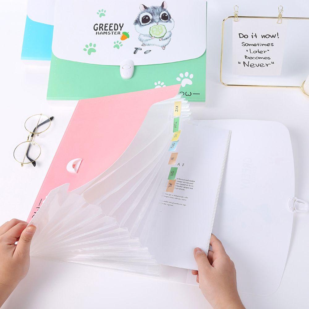 Epoch Túi Đựng Tài Liệu Khổ A4 13 Ngăn Đa Năng Sáng Tạo