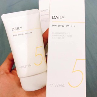 Kem Chống Nắng Hằng Ngày Missha All Around Safe Block Daily Sun SPF50+/ PA++++