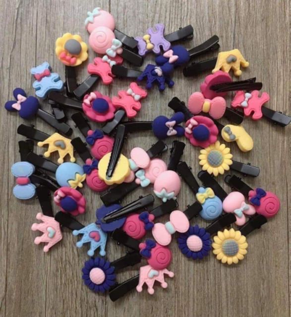 HỘP KẸP TÓC CHO BÉ GÁI,