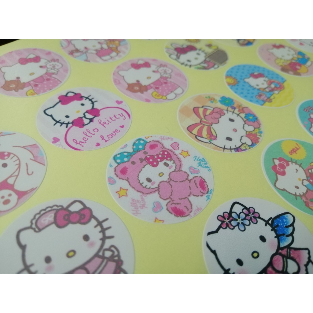 🔥30 hình dán sticker hình HELLO KITTY 🔥