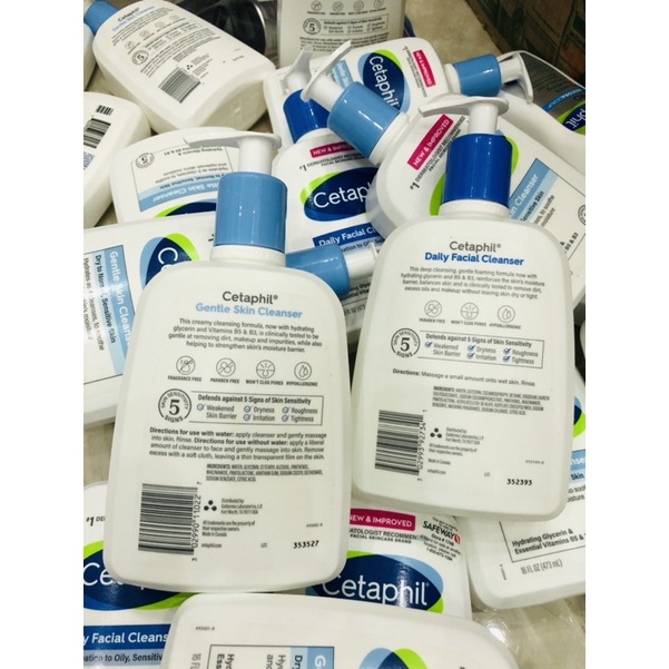 Sữa rửa mặt Cetaphil Daily Facial Cleanser for Normal to Oily Skin 473ml