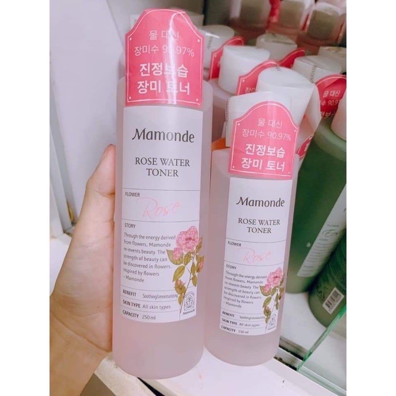 ( CHÍNH HÃNG ) Nước Hoa Hồng Manonde❤️ Water Toner ❤️ 250ml | BigBuy360 - bigbuy360.vn