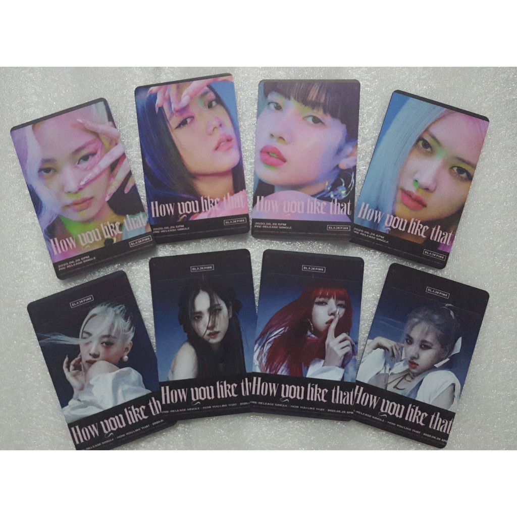 In name card, ảnh cá nhân, idol, thẻ nhựa PVC 3 lớp, 2 mặt bo góc BTS BLACKPINK TWICE X1 EXO NCT ... theo yêu cầu giá sỉ | BigBuy360 - bigbuy360.vn