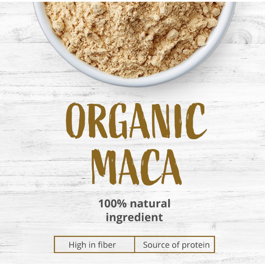 Bột Maca ( Nhân sâm Peru ) hữu cơ Sotto 200g Organic Maca Powder