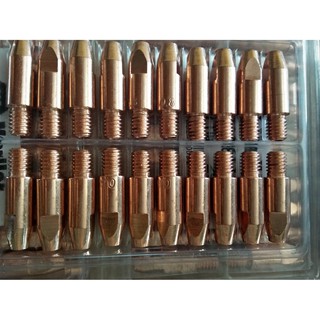 20 bép hàn mig 24kd, 25ak marller các kích cỡ.m6x28x0.8 1.0 1.2
