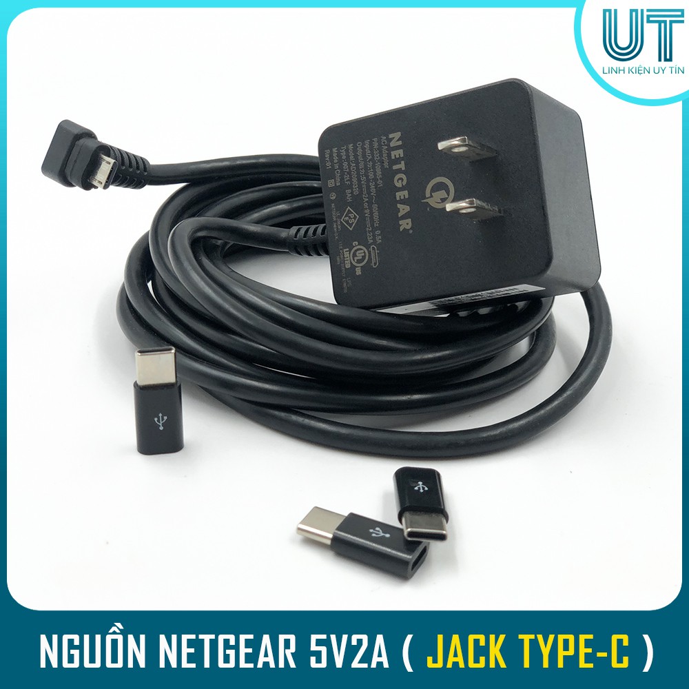 Nguồn Adapter sạc nhanh 5V2A MicroUSB và 5.5 DC - Có sạc nhanh Quick Chager 3.0 ( Hãng Netgear )