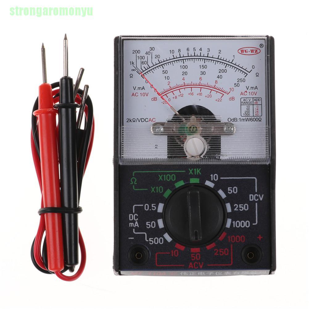 Đồng Hồ Đo Điện Áp DC / AC 1000V 250mA 1K Chuyên Dụng