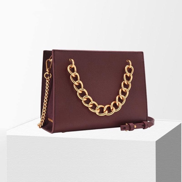 Túi CK2-30780738 màu mận. Túi CK2- 80270137 màu đen