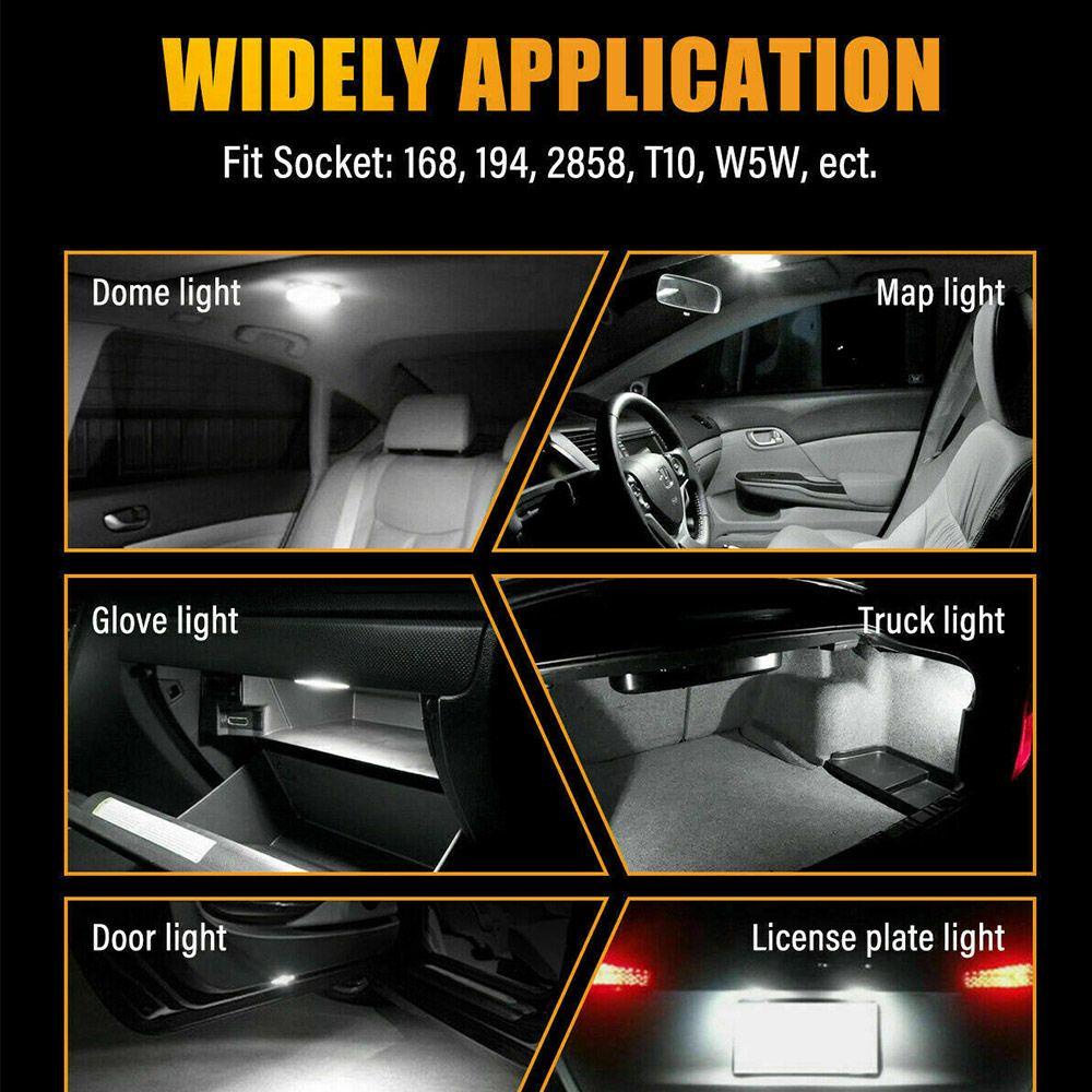 MAG 10 Bóng Đèn LED Xe Hơi Ánh Sáng Trắng 6000K Mới