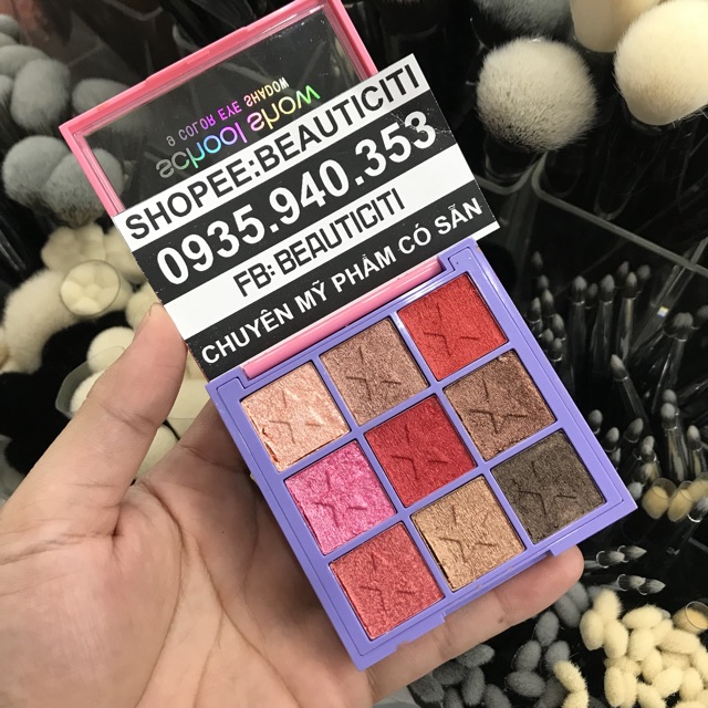 BẢNG PHẤN MẮT SÁP NHŨ SCHOOL SHOW 9 Ô | BigBuy360 - bigbuy360.vn