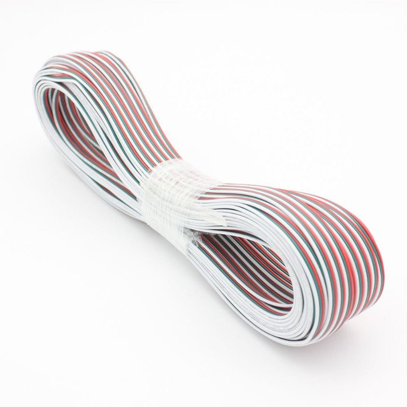 DÂY ĐIỆN 3 LÕI MẠ THIẾC 3PIN  CHỐNG OXY HÓA AWG22 AWG20 AWG18 DÙNG CHO LED FULL MÀU ARGB WS2812B WS2811 UCS1903 | BigBuy360 - bigbuy360.vn