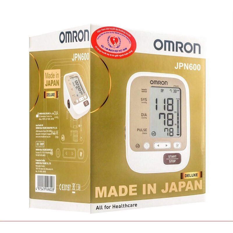 ⭐Máy Đo Huyết Áp Omron JPN600⭐ [Made In Japan]