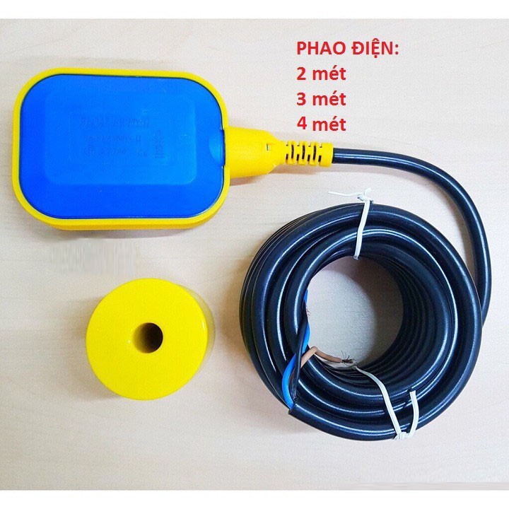 Phao Điện Bơm Nước Chống Cạn Chống Tràn 2m 3m 4m 7hitech