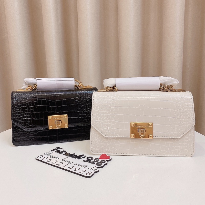 (Túi giấy hãng) Túi khoá gập size 22 hàng đẹp