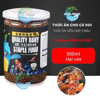 Thức ăn cá KOI, Ranchu, Cá Vàng 500ml