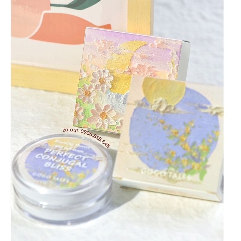 Phấn Phủ Bột Kiềm Dầu GOGO TALES Flower Joy Tender GT328 - GOGOTALES
