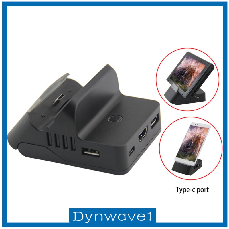 [DYNWAVE1] Charging Dock Station Multi-Angle Stand Replacement USB C Power Input Type-C