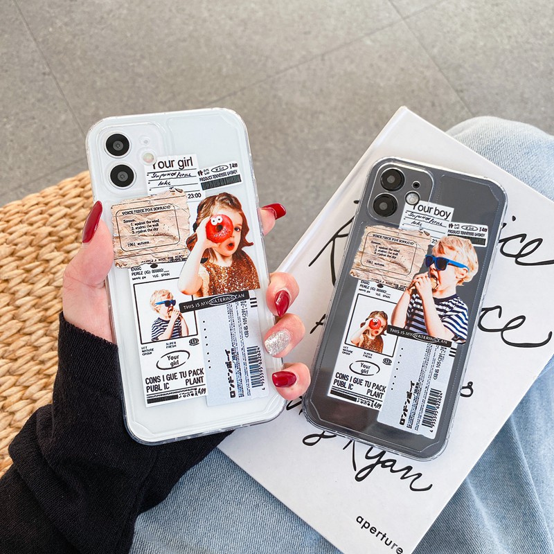 Ốp Lưng Trong Suốt Đơn Giản Cho Iphone 12 Pro Max 11 Pro Max X Xr Xs Max Xr 8 7 Plus | BigBuy360 - bigbuy360.vn