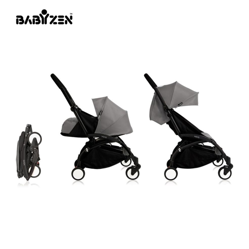 Xe đẩy Babyzen YOYO+ 0M+ Màu Ghi Silver